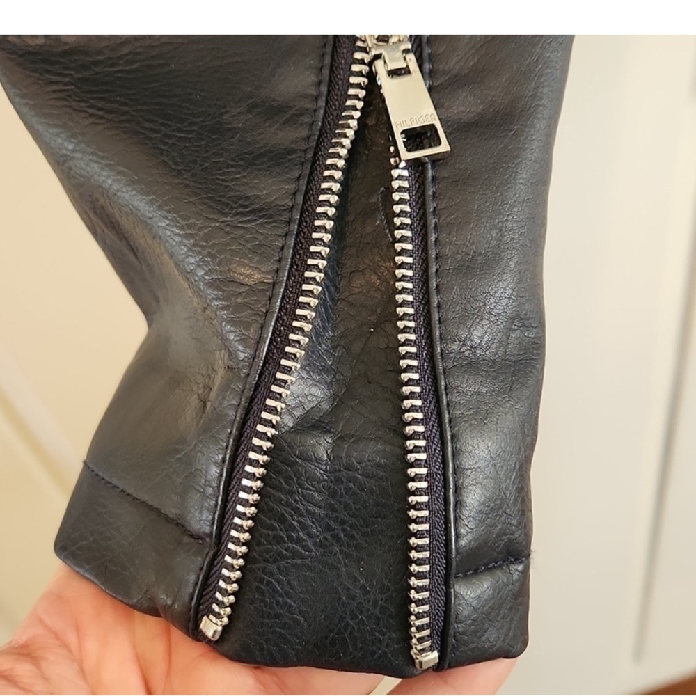 LIKE NEW TOMMY HILFIGER MOTO JACKET💗💗💗 - Picture 5 of 6